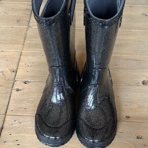 Bogs Kids Black Rain & Snow Boots